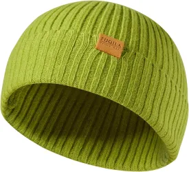 100% Merino Wool Fisherman Beanie Hat, Unisex Warm Winter Hats, Soft Breathable Knitted Short Cuffed Cap