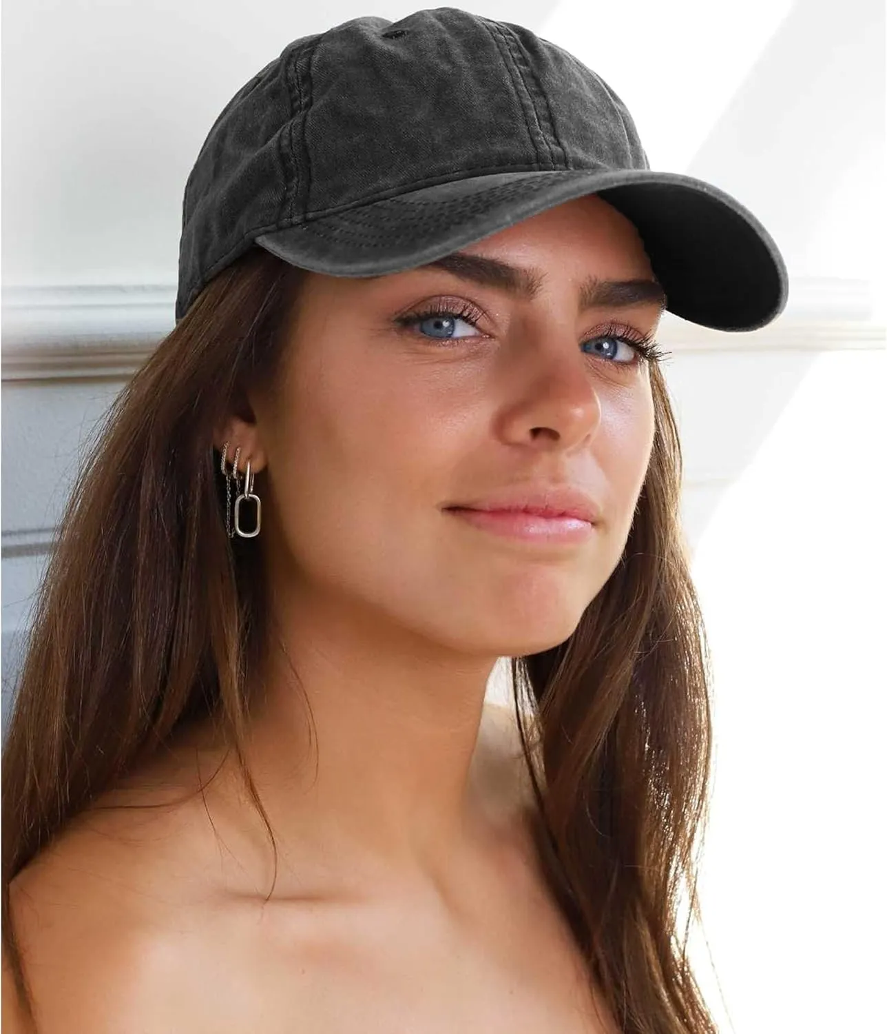 12Pieces Vintage Washed Baseball Caps for Women Men Distressed Twill Adjustable Dads Hats Unisex Style