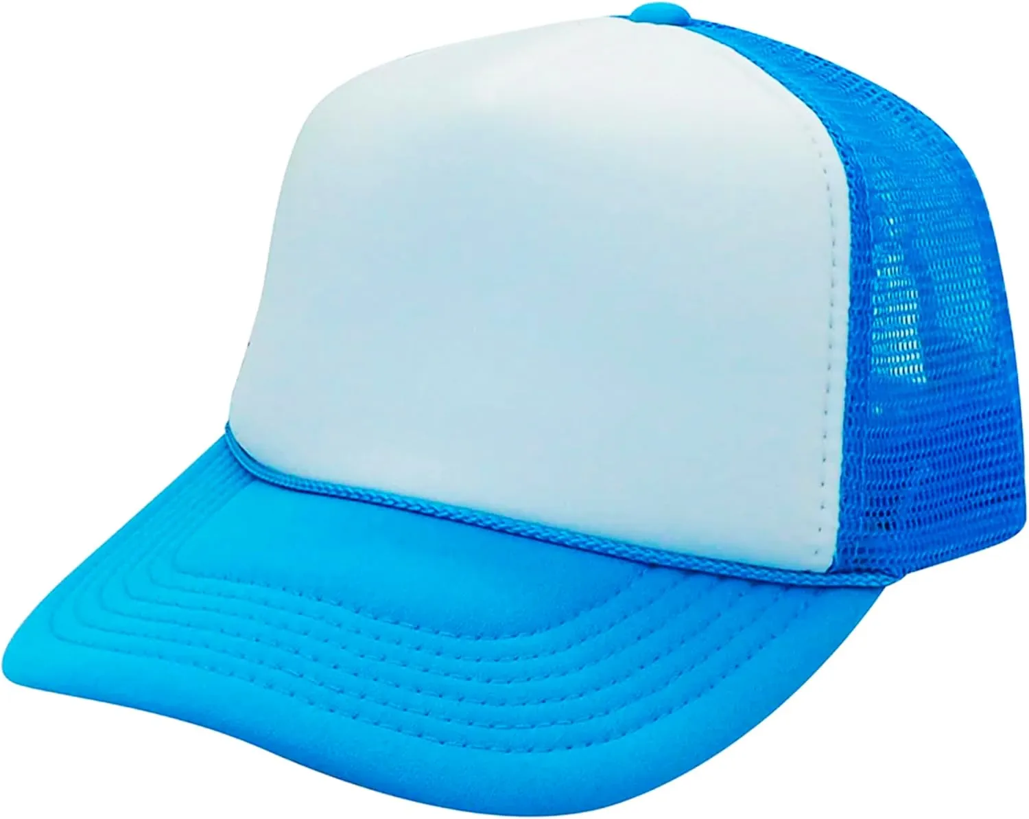 1776 Made in America Patriotic Eagle Hat Classic 5 Panel Foam Front Mesh Snap Back Trucker Hat