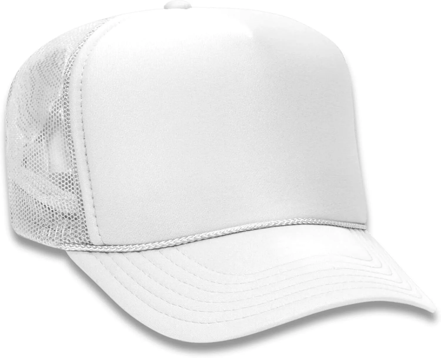 1776 Made in America Patriotic Eagle Hat Classic 5 Panel Foam Front Mesh Snap Back Trucker Hat
