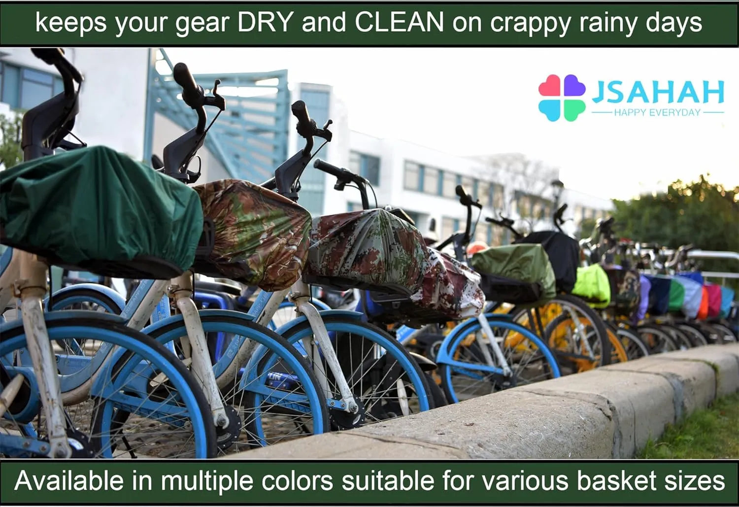 35L Bicycle Rear Rack Rain Cover Bike Trunk Rain Cover Black