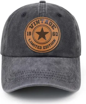80th 79th 78th 77th 76th 75th 74th 73th 72th 71th Birthday Gift Vintage 1945 1946 1947 1948 1949 1950 1951 1952 1953 1954 Hat
