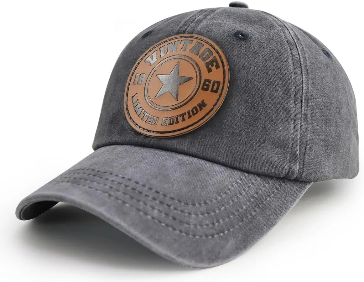 80th 79th 78th 77th 76th 75th 74th 73th 72th 71th Birthday Gift Vintage 1945 1946 1947 1948 1949 1950 1951 1952 1953 1954 Hat