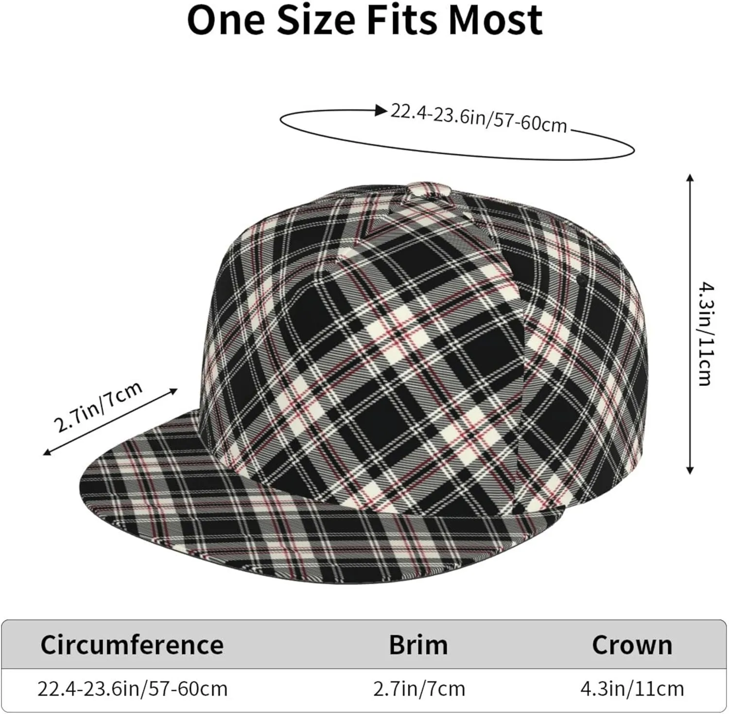 Adult Men's Baseball Cap Hip Hop Trucker Cap Snapback Cap Dad Hat