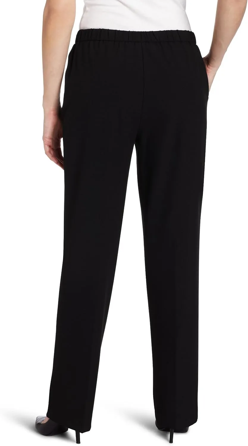 Briggs New York Women's Pull on Dress Pant (Regular Short & Tall Length)