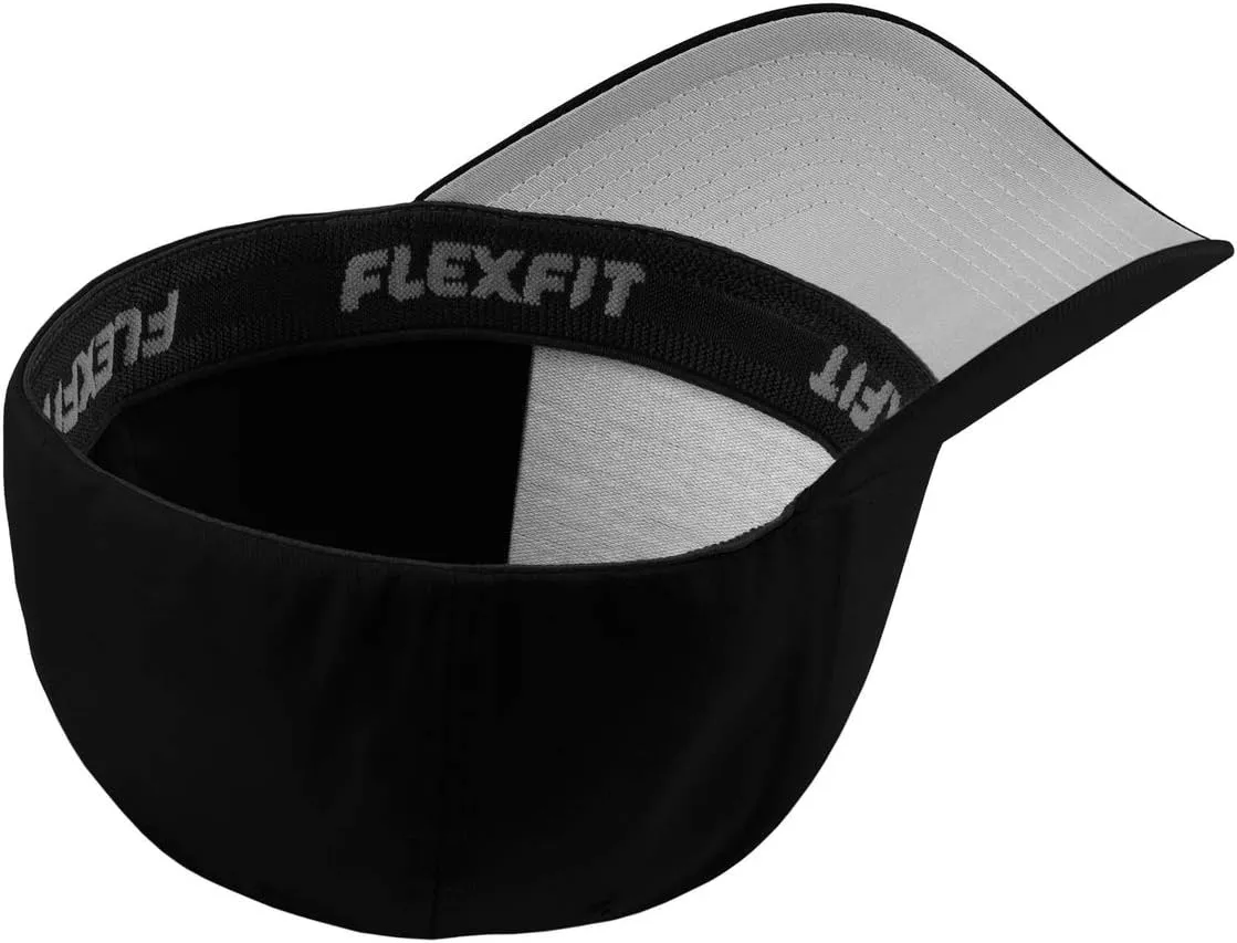 Custom Embroidered Firefighter hat. Flex Baseball 6277/6477 Baseball Cap. Firefighter Maltese Cross Flex Baseball hat