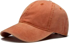 Edoneery Men Women Baseball Cap-Low Profile Adjustable Washed Cotton Golf Dad Hat