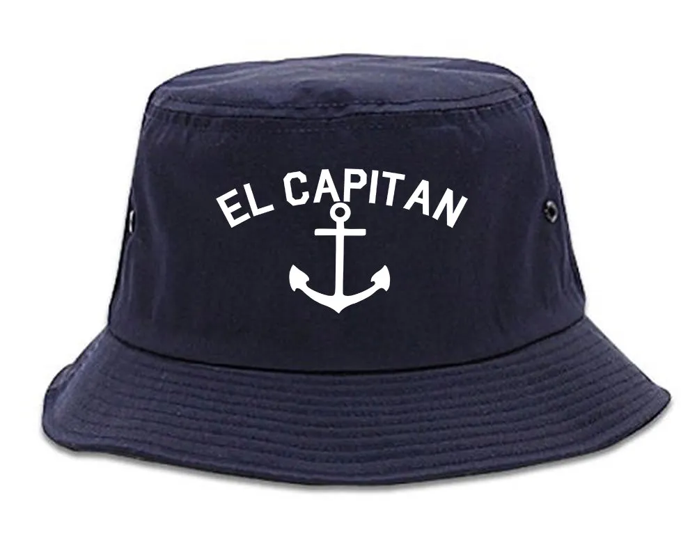 El Capitan Anchor Captain Mens Bucket Hat