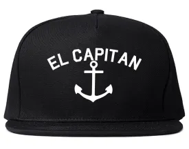 El Capitan Anchor Captain Mens Snapback Hat