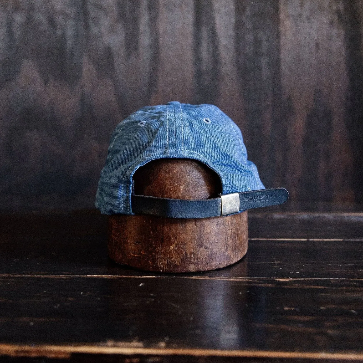 Embroidered Baseball Cap - Indigo