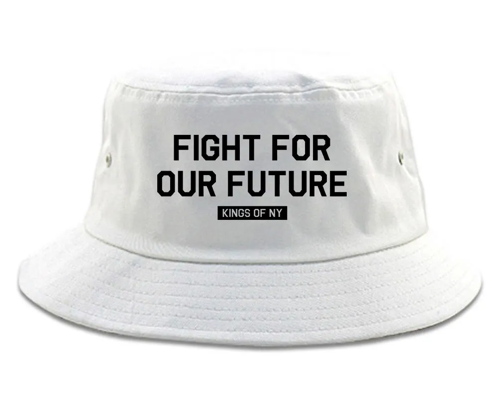 Fight For Our Future Rose Mens Bucket Hat