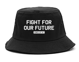 Fight For Our Future Rose Mens Bucket Hat