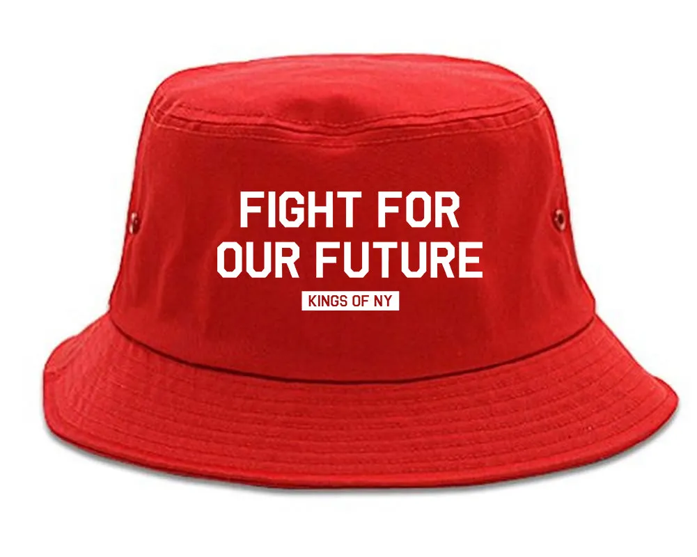 Fight For Our Future Rose Mens Bucket Hat