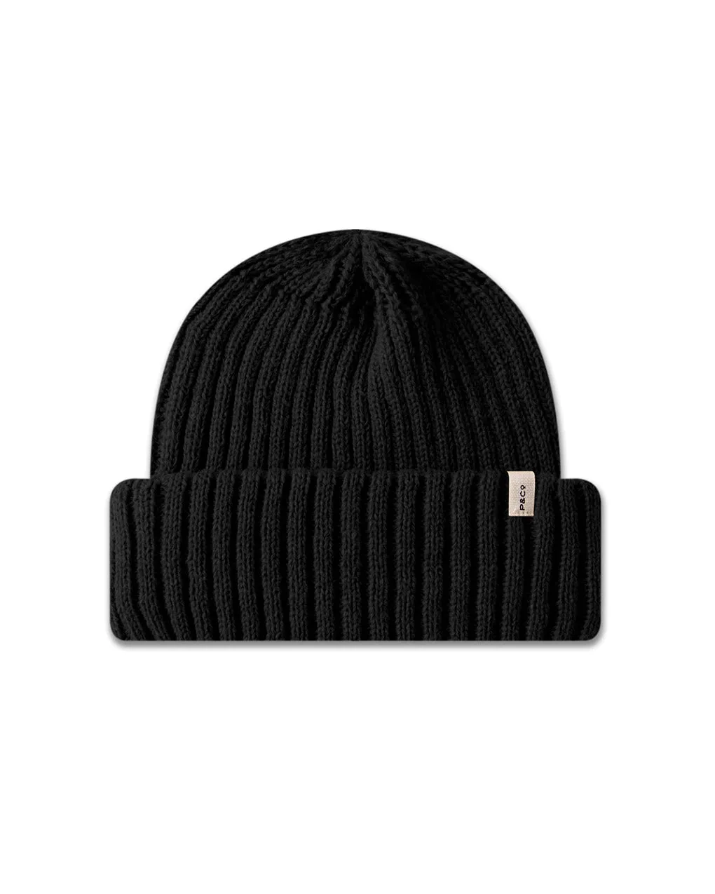 Fisherman Beanie - Black