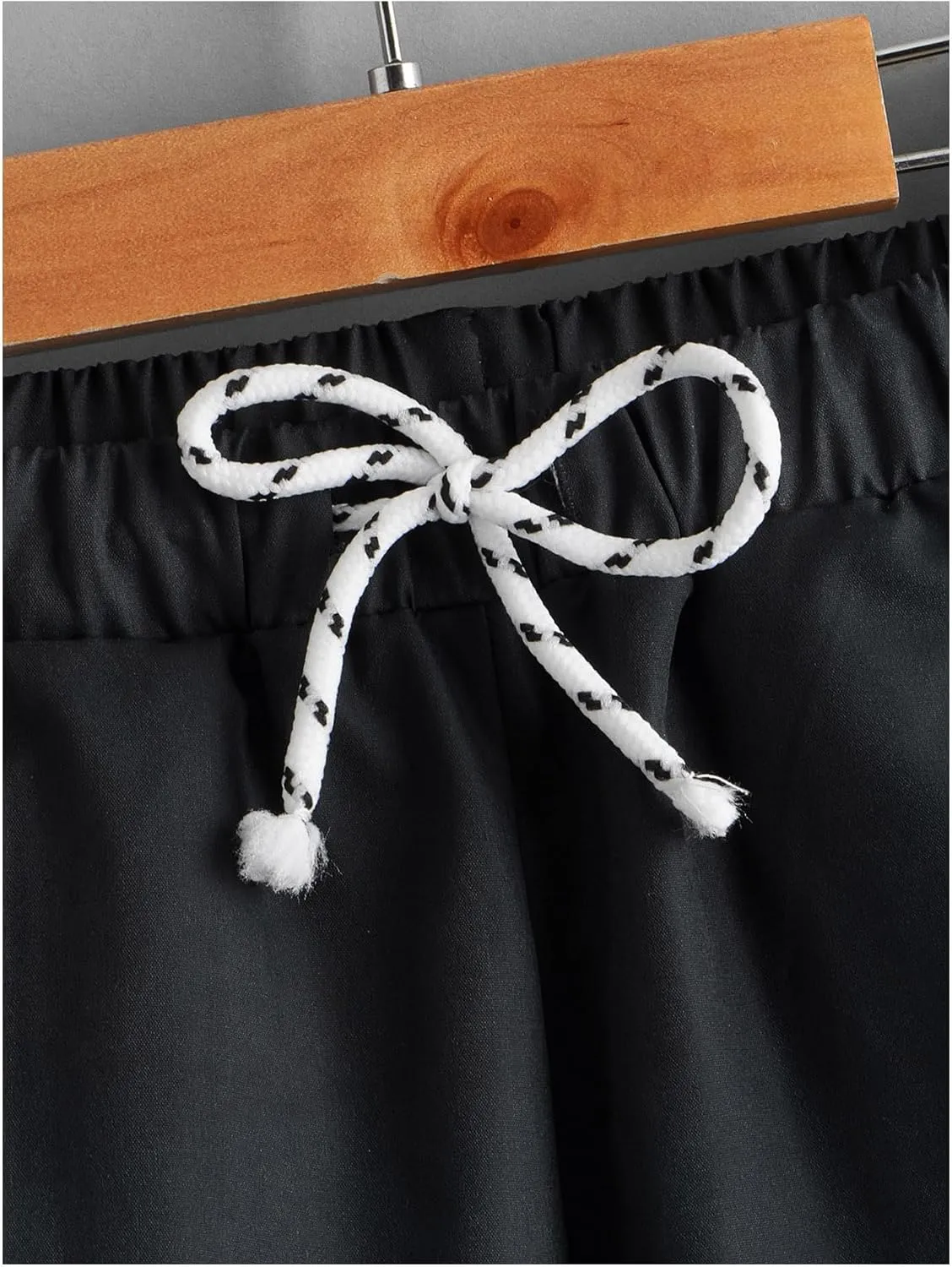 Floerns Boy's Patchwork Drawstring Waist Printed Summer Boho Track Shorts