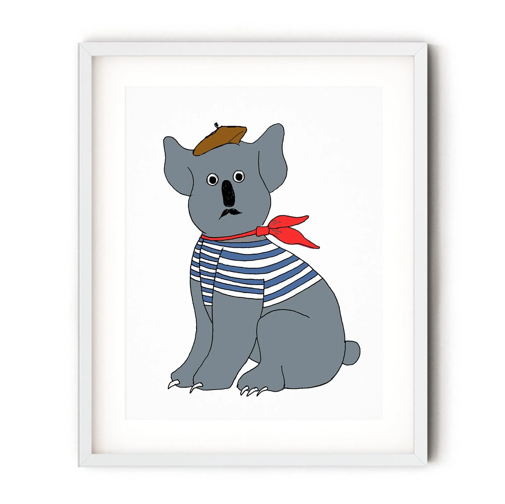 French Koala (Print)