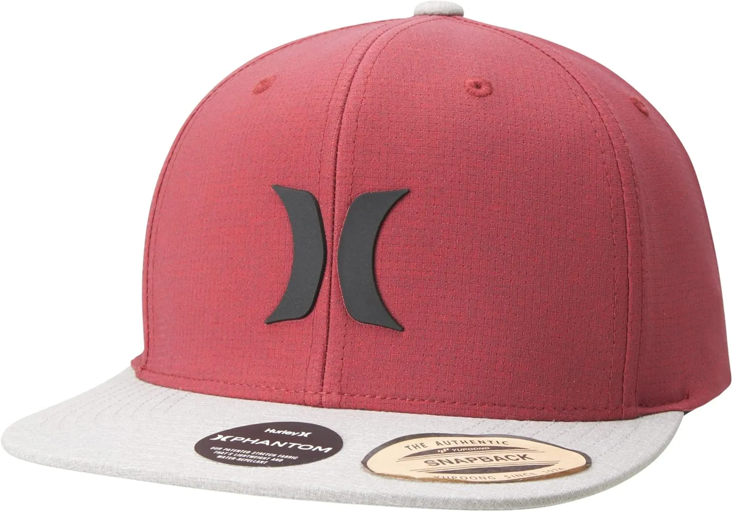 Hurley Mens Hat  Lightweight Phantom Core Snap-Back Baseball Cap