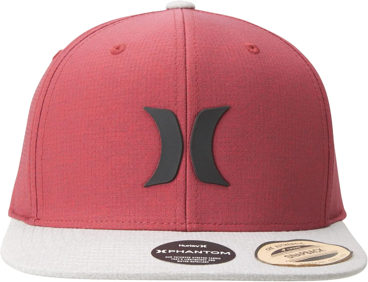 Hurley Mens Hat  Lightweight Phantom Core Snap-Back Baseball Cap