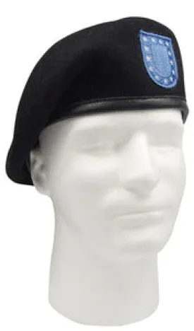 Inspection Ready Black Army Beret