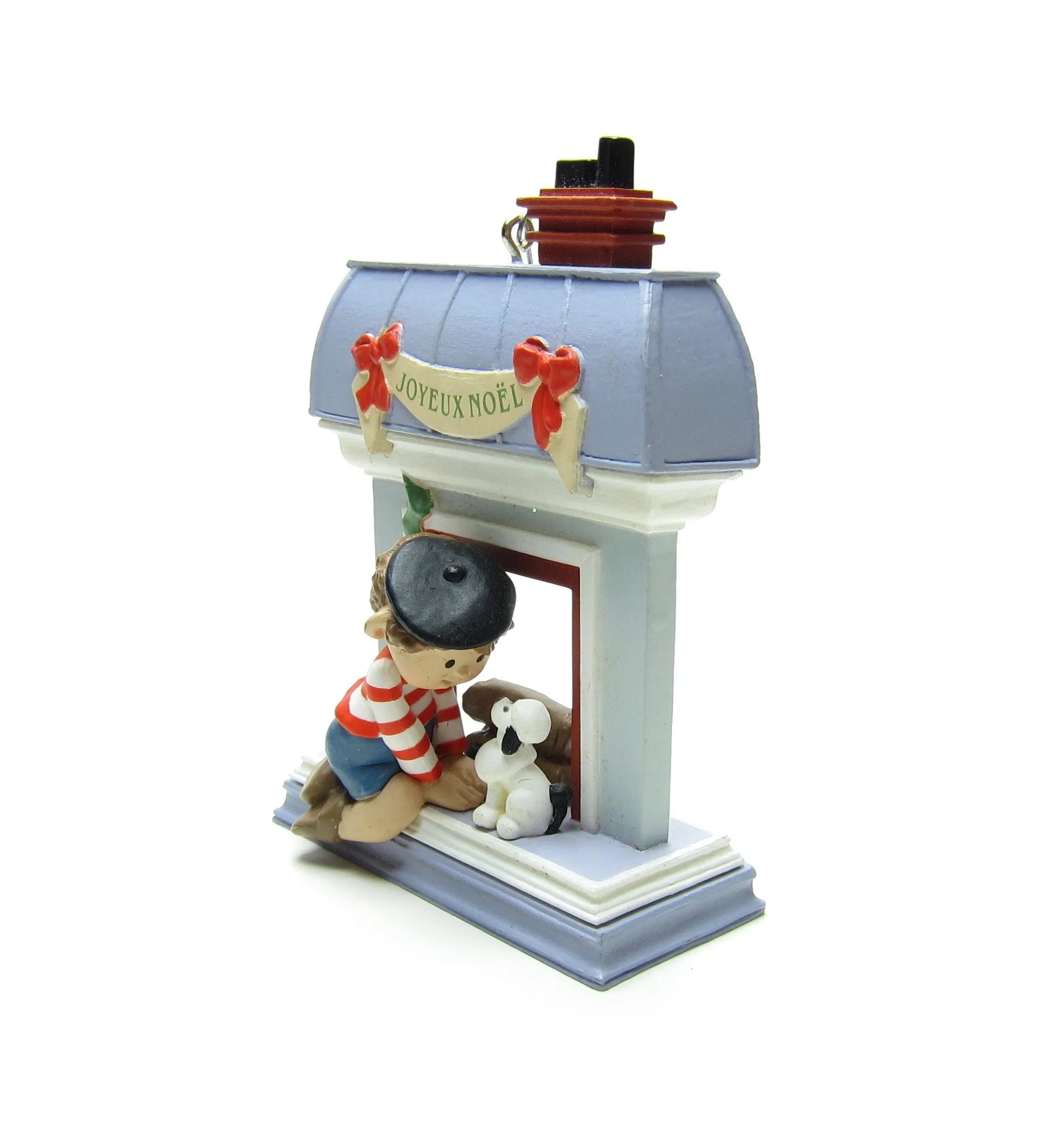 Joyeux Noël Vintage 1988 French Hallmark Keepsake Ornament