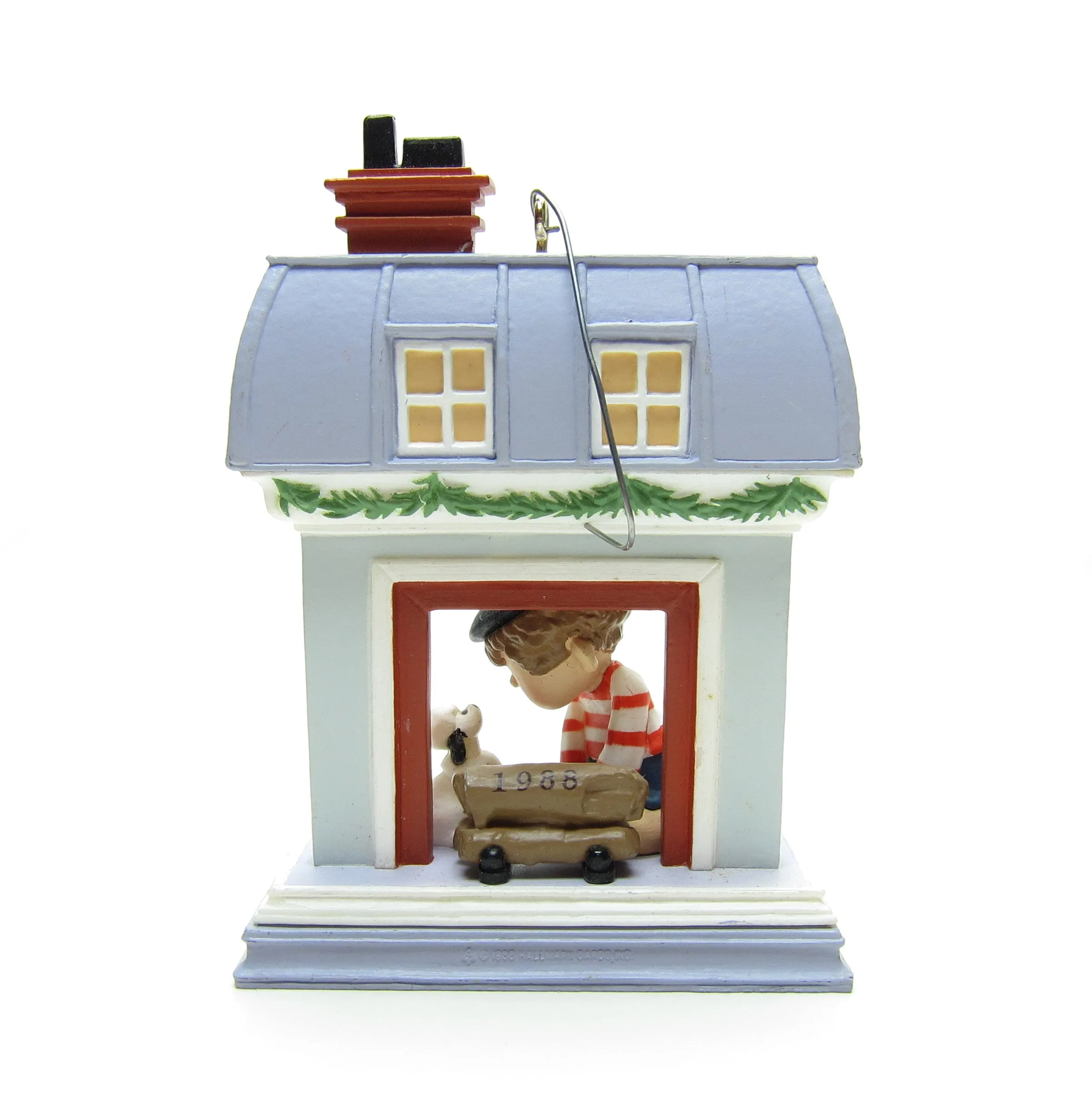 Joyeux Noël Vintage 1988 French Hallmark Keepsake Ornament