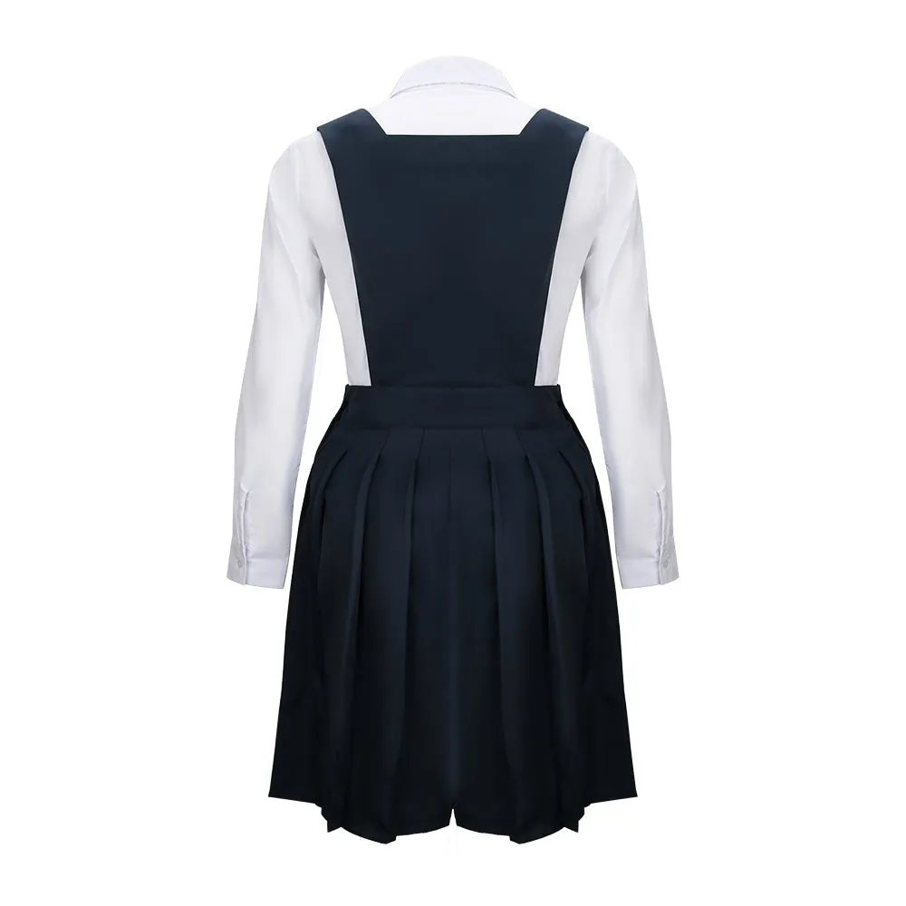 Kids Matilda the Musical Red-Beret Girl Cosplay Costume Hortensia Roald Dahl’s Outfits
