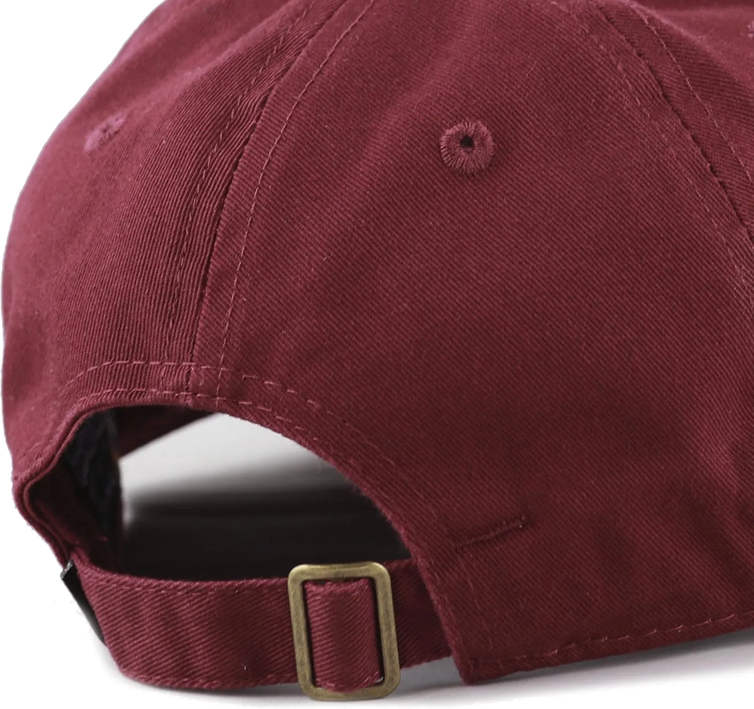 Kids Washed Low Profile Cotton and Denim UPF 50  Plain Baseball Cap Hat