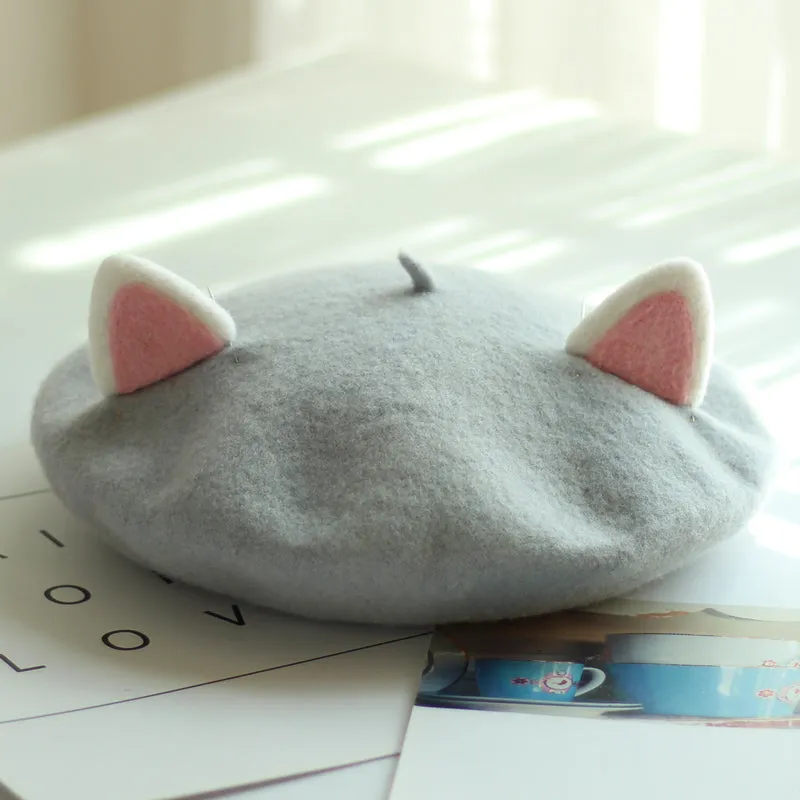 Kitten Ears Beret