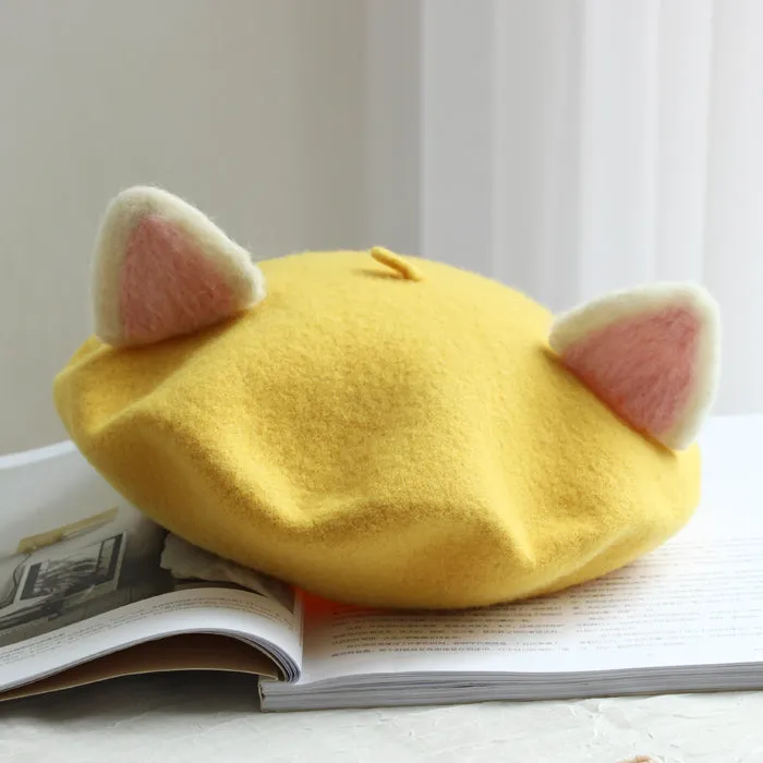 Kitten Ears Beret