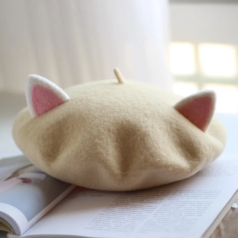 Kitten Ears Beret