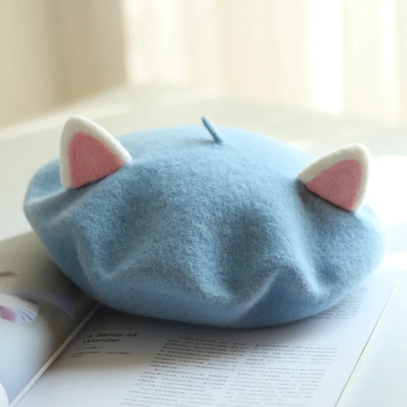Kitten Ears Beret