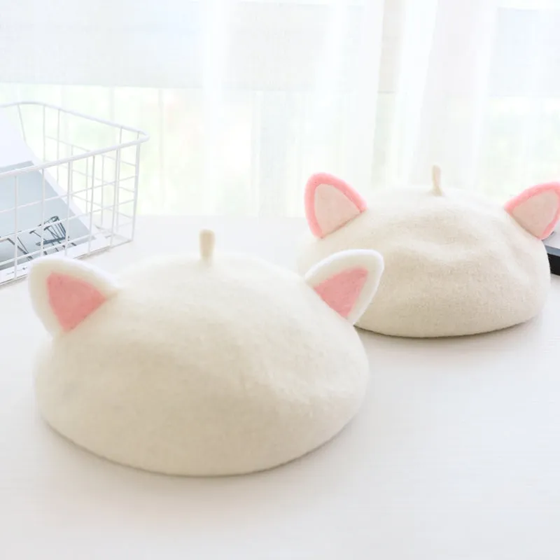 Kitten Ears Beret