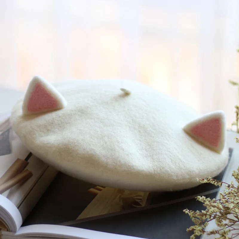 Kitten Ears Beret