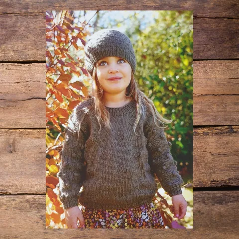 LF39 - Olive Sweater and Hat