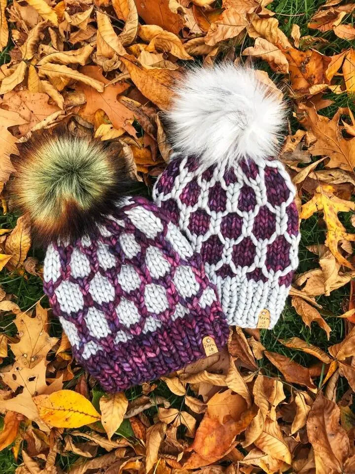 Looking Glass Hat Knit Pattern