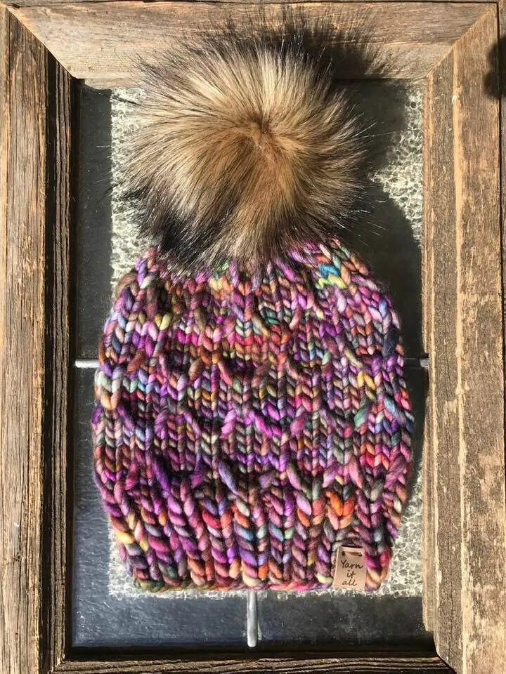 Looking Glass Hat Knit Pattern