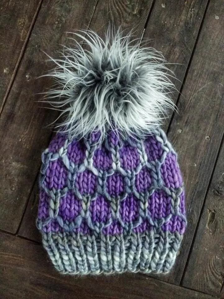 Looking Glass Hat Knit Pattern