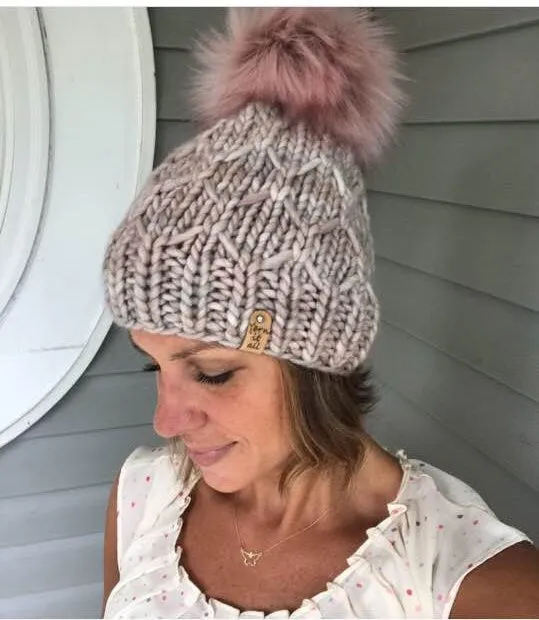 Looking Glass Hat Knit Pattern