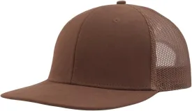Men Flat Brim Trucker Hat(M,L,XL,XXL),Plain Blank Adjustable Solid Color Snapback Baseball Caps