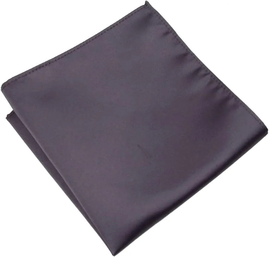 Mens Formal Woven Satin Cummerbund Pre-Tied Bowtie Hanky set
