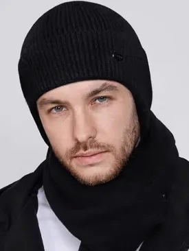 Men's Sports Warm Running Knitted Earflaps Bonnet Hat - SF1193