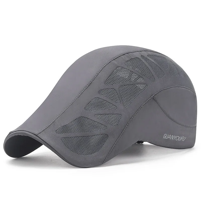 Mesh Patchwork Baseball Cap Spring Summer Quick-drying Cycling Sunhat Adjustable Men Women Sports Breathable Cap Hip Hop Dad Hat