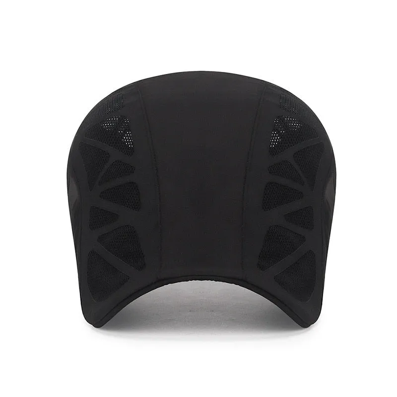 Mesh Patchwork Baseball Cap Spring Summer Quick-drying Cycling Sunhat Adjustable Men Women Sports Breathable Cap Hip Hop Dad Hat