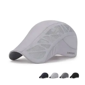 Mesh Patchwork Baseball Cap Spring Summer Quick-drying Cycling Sunhat Adjustable Men Women Sports Breathable Cap Hip Hop Dad Hat