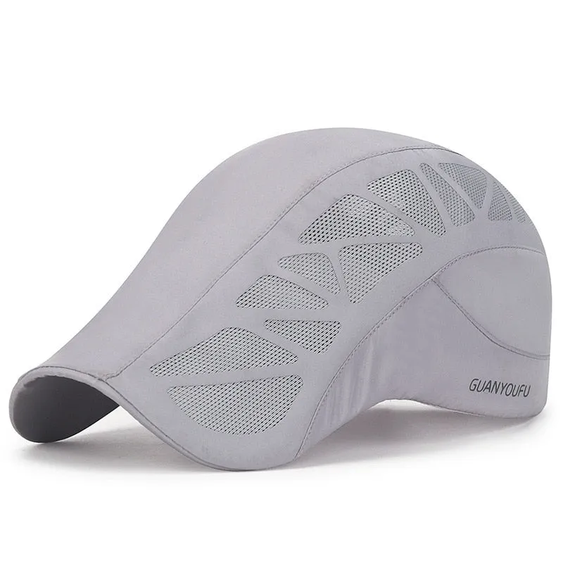 Mesh Patchwork Baseball Cap Spring Summer Quick-drying Cycling Sunhat Adjustable Men Women Sports Breathable Cap Hip Hop Dad Hat