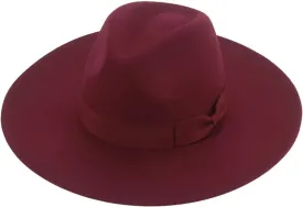 Mnjyihy Men Women Fedora Hats Big Ribbon Band Felted Hats Black White Dress Wedding Church Outdoor Women Hats