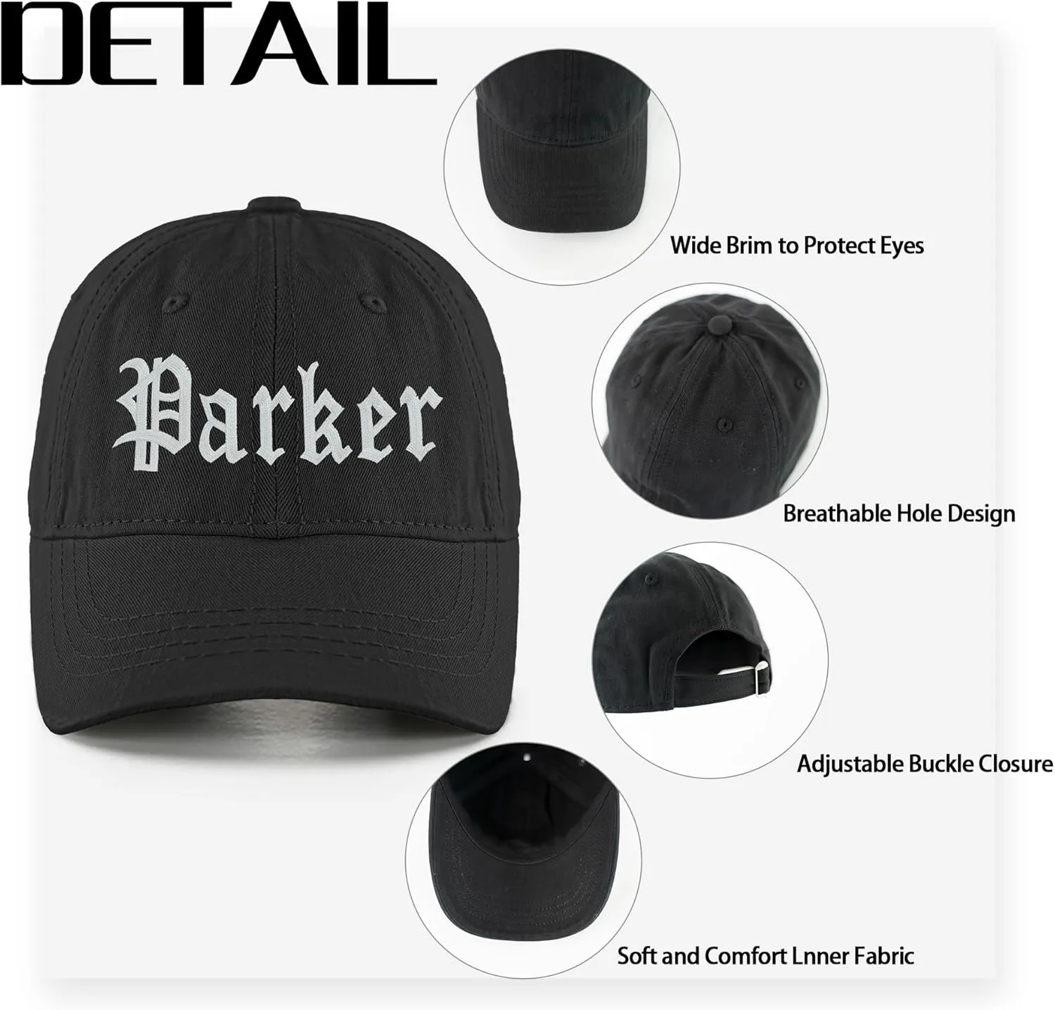MT WORLD Toddler Baseball Hat Personalized Toddler Baseball Cap Soft Sun Hat Baby Trucker Hats for 2-6 Years Old Boys Girls