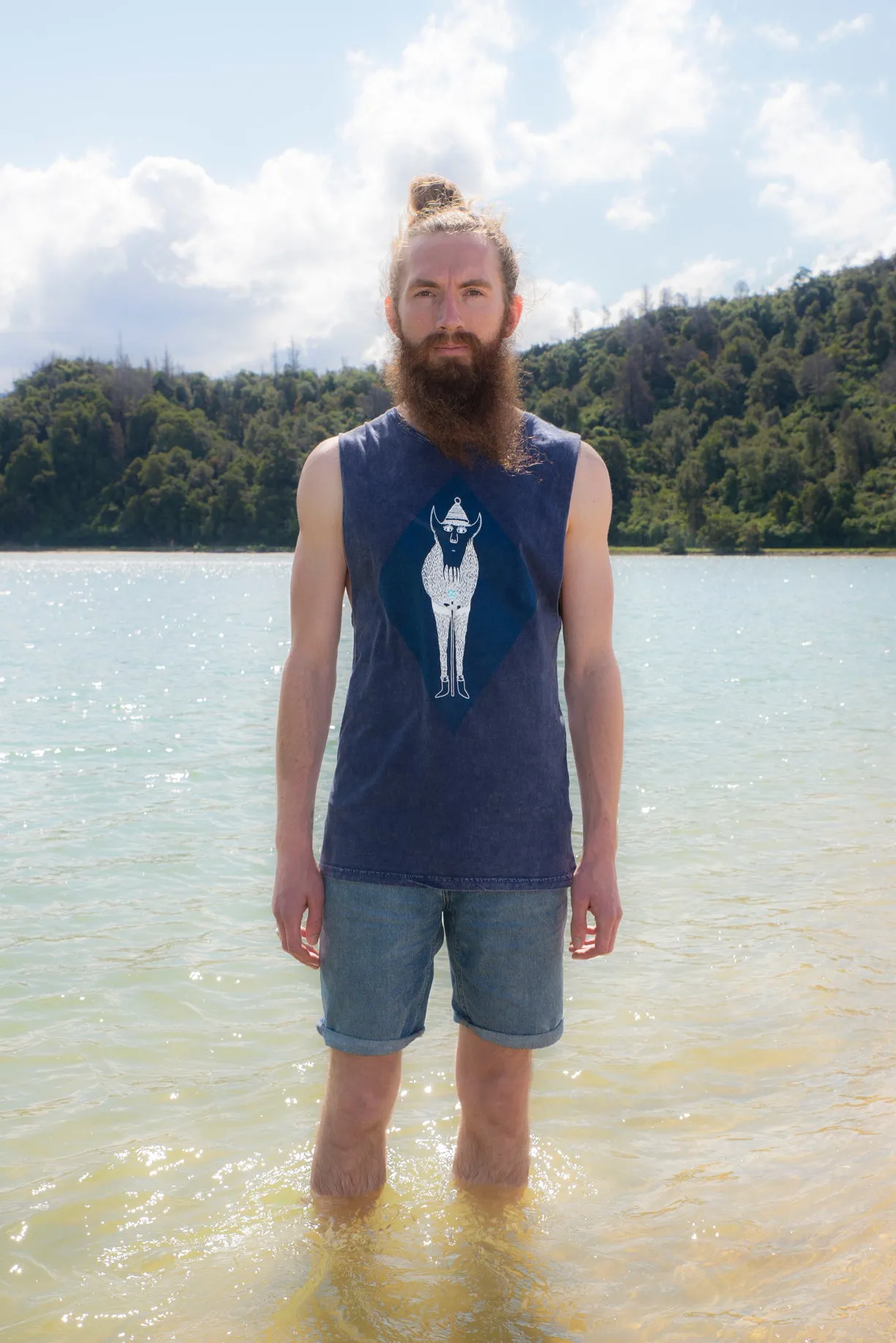 Mystic Charles Stonewash Singlet