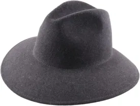 Nude Skylark Wool Felt Floppy Hat Packable Water Repellent Wide Brim