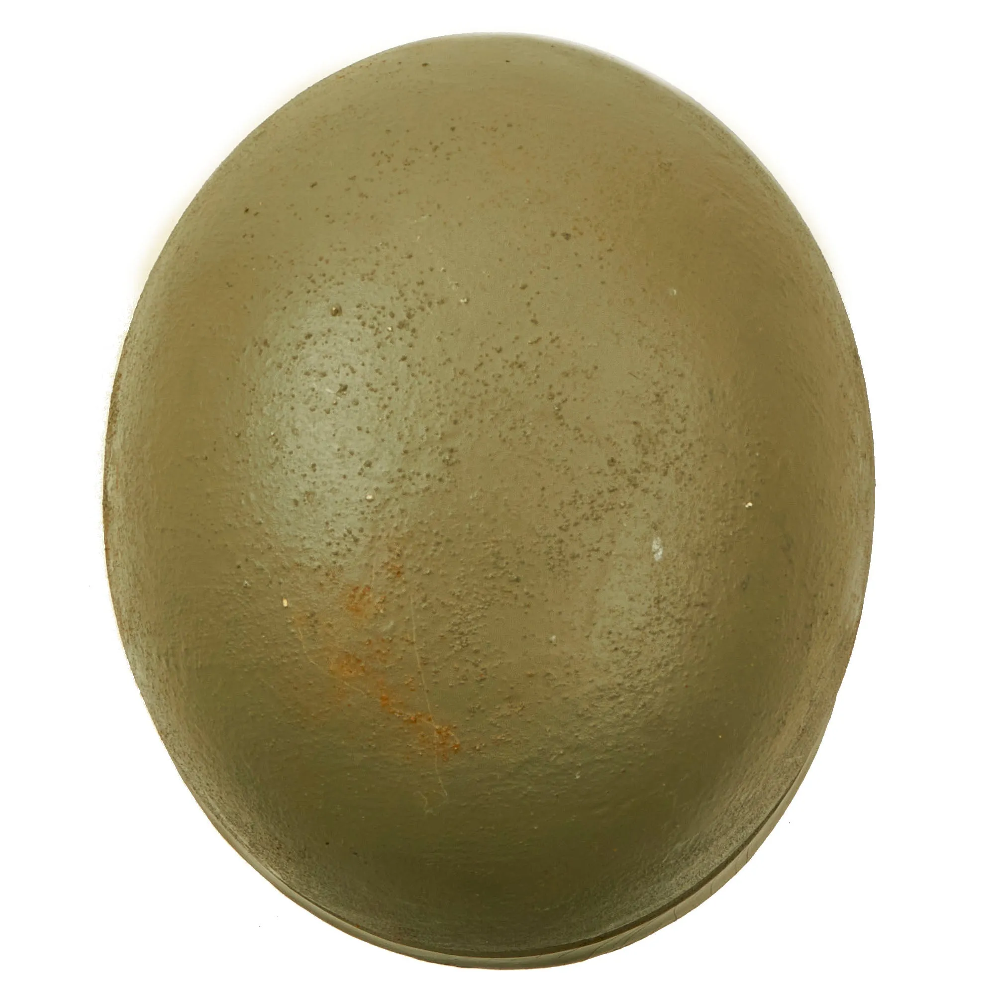 Original WWII British MKI HSAT Airborne Paratrooper Helmet With Replacement Liner and Chinstrap
